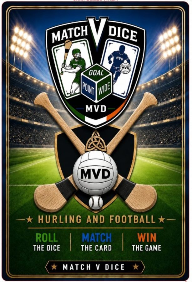Match V Dice — Hurling and Football crest
